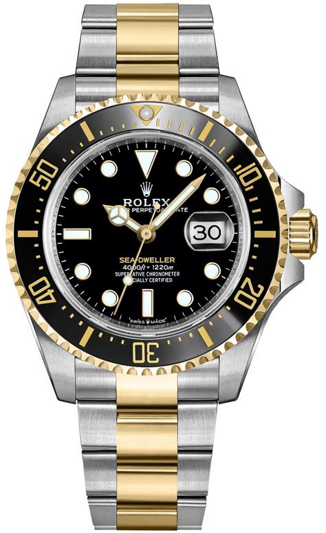 rolex sea dweller yellow gold|rolex sea dweller in offerta.